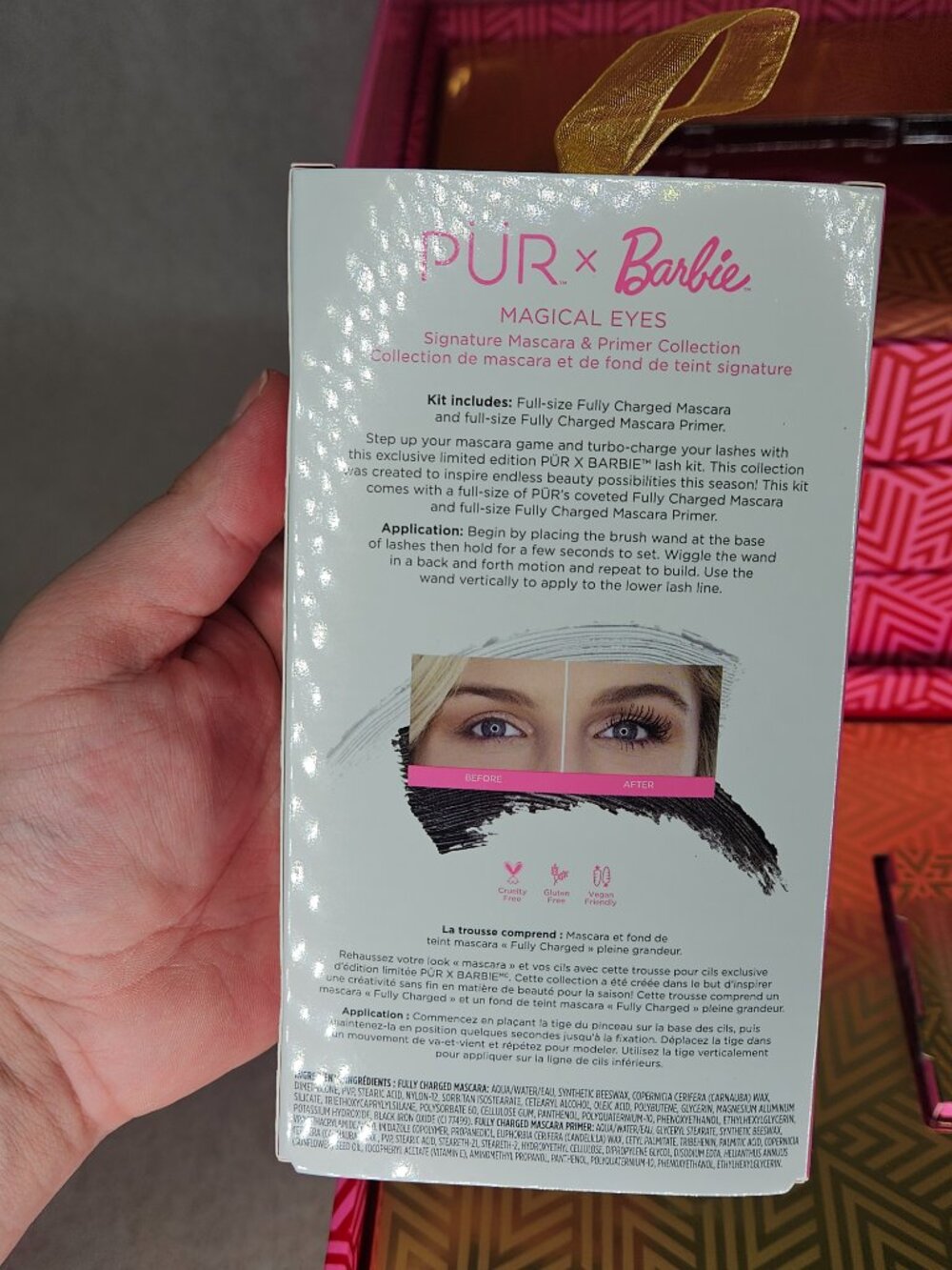 Pur X Barbie Makeup Collection Eyeshadow Malibu Blush Gloss Iconic Lips Mascara - Picture 12 of 15